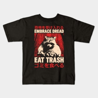 Embrace Dread Raccoon Kids T-Shirt